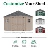 Little Cottage Co. Classic 10x10 Five Corner Wood Shed Kit (10x10 5-SCS-PNK) Little Cottage Co. Classic 10x10 Five Corner Wood Shed Kit (10x10 5-SCS-PNK)