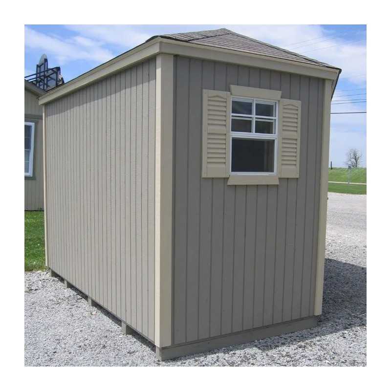 Little Cottage Co. Classic 10x10 Five Corner Wood Shed Kit (10x10 5-SCS-PNK)