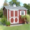 Little Cottage Co. Classic Workshop 8x8 Wood Storage Shed Kit (8x8 CWS-PC) Little Cottage Co. Classic Workshop 8x8 Wood Storage Shed Kit (8x8 CWS-PC)