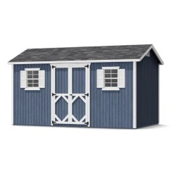 Little Cottage Co. Classic Workshop 8x14 Wood Storage Shed Kit (8x14 CWS-PC)