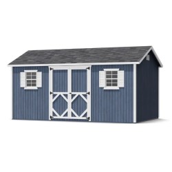 Little Cottage Co. Classic Workshop 8x16 Wood Storage Shed Kit (8x16 CWS-PC)
