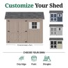 Little Cottage Co. Classic Workshop 10x10 Wood Storage Shed Kit (10x10 CWS-PC) Little Cottage Co. Classic Workshop 10x10 Wood Storage Shed Kit (10x10 CWS-PC)