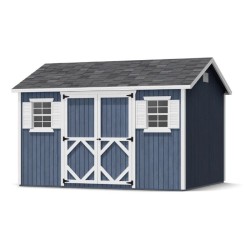 Little Cottage Co. Classic Workshop 10x12 Wood Storage Shed Kit (10x12 CWS-PC)