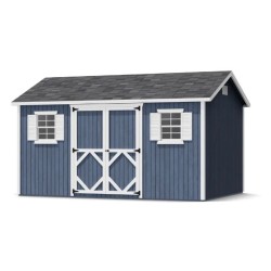 Little Cottage Co. Classic Workshop 10x14 Wood Storage Shed Kit (10x14 CWS-PC)
