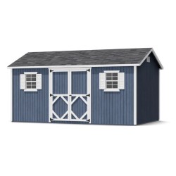 Little Cottage Co. Classic Workshop 10x16 Wood Storage Shed Kit (10x16 CWS-PC)