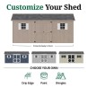 Little Cottage Co. Classic Workshop 10x18 Wood Storage Shed Kit (10x18 CWS-PC) Little Cottage Co. Classic Workshop 10x18 Wood Storage Shed Kit (10x18 CWS-PC)