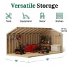 Little Cottage Co. Classic Workshop 10x18 Wood Storage Shed Kit (10x18 CWS-PC) Little Cottage Co. Classic Workshop 10x18 Wood Storage Shed Kit (10x18 CWS-PC)
