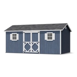 Little Cottage Co. Classic Workshop 10x18 Wood Storage Shed Kit (10x18 CWS-PC)