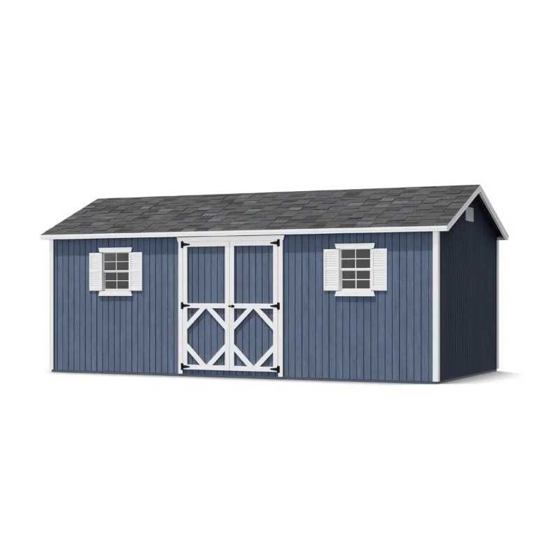 Little Cottage Co. Classic Workshop 10x20 Wood Storage Shed Kit (10x20 CWS-PC)