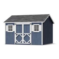Little Cottage Co. Classic Workshop 12x12 Wood Storage Shed Kit (12x12 CWS-PC)