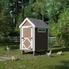 Little Cottage Co. Colonial Gable Coop 4x6 Panelized Wood Chicken Coop (4x6 CGCC-PNK)