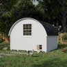 Little Cottage Co. Round Roof Coop 10x10 Panelized Wood Chicken Coop (10x10 RRCC-PNK) Little Cottage Co. Round Roof Coop 10x10 Panelized Wood Chicken Coop (10x10 RRCC-PNK)