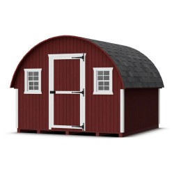 Little Cottage Co. Round Roof Coop 10x10 Panelized Wood Chicken Coop (10x10 RRCC-PNK)