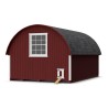 Little Cottage Co. Round Roof Coop 10x14 Panelized Wood Chicken Coop (10x14 RRCC-PNK)