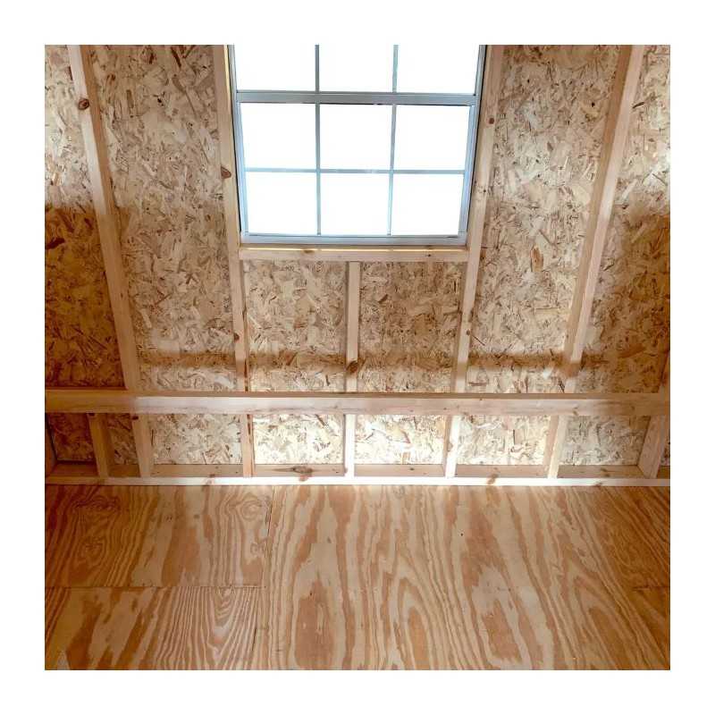 Little Cottage Co. Round Roof Coop 10x16 Panelized Wood Chicken Coop (10x16 RRCC-PNK)