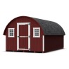 Little Cottage Co. Round Roof Coop 10x16 Panelized Wood Chicken Coop (10x16 RRCC-PNK)