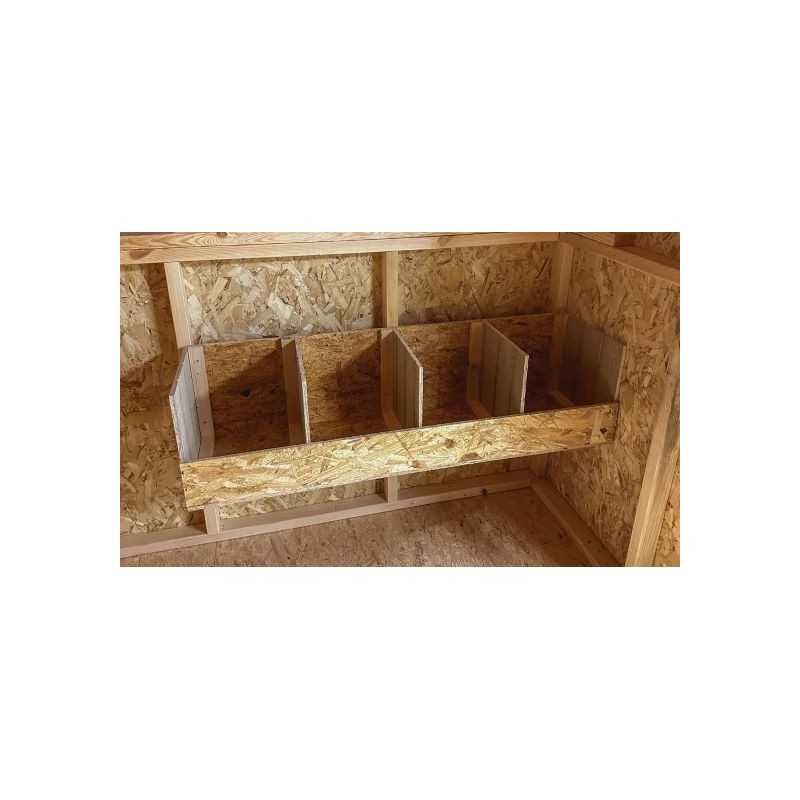 Little Cottage Co. Value A-Frame 8x8 Wood Chicken Coop w/ Floor Kit (8x8 VAFC-PC-FK)