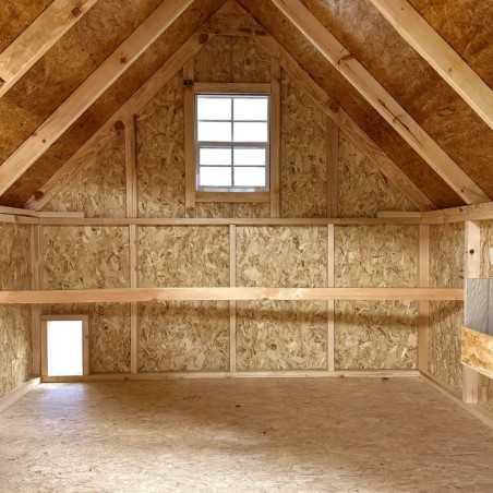 Little Cottage Co. Value A-Frame 8x8 Wood Chicken Coop (8x8 VAFC-PC)