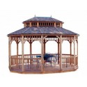 Handy Home 12x16 Monterey Oval Gazebo (19505-1) 