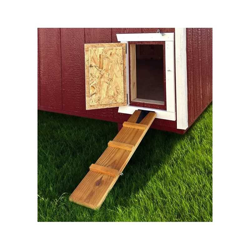 Little Cottage Value A-Frame 8x10 Wood Chicken Coop w/ Floor Kit (8x10 VAFC-PC-FK)