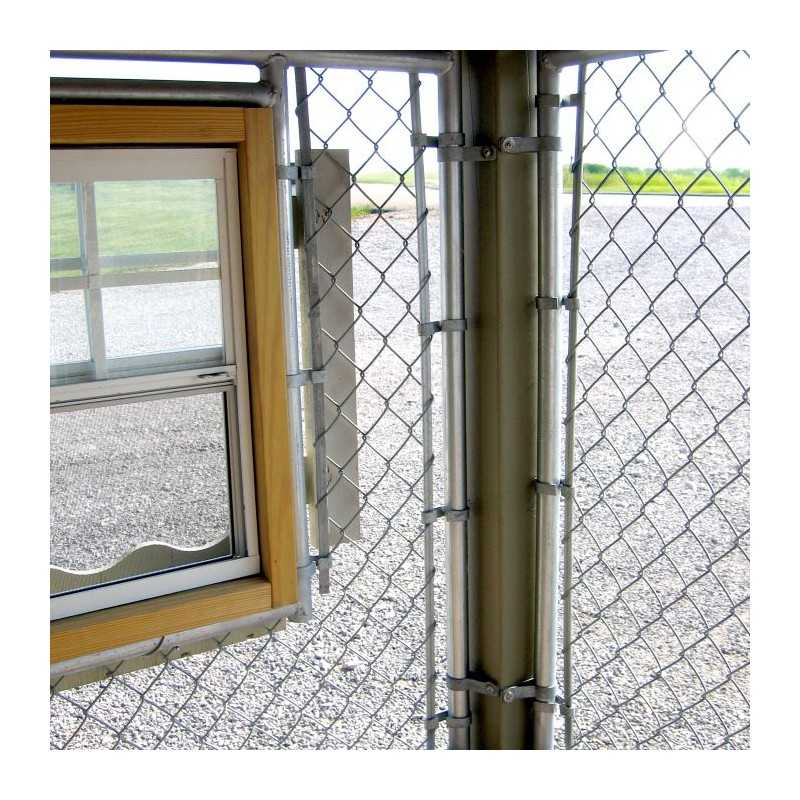 Little Cottage Co. Cape Cod Cozy 8x10 Panelized Wood Dog Kennel (8x10 CCCKL-PNK)