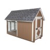 Little Cottage Co. Jr Kennel 4x8 Panelized Dog Kennel (4x8 JRKL-PNK)