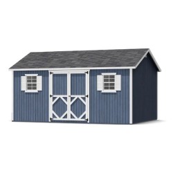 Little Cottage Co. Classic Workshop 12x16 Wood Storage Shed Kit (12x16 CWS-PC)