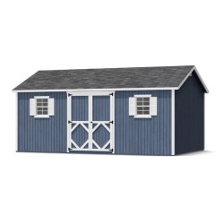 Little Cottage Co. Classic Workshop 12x18 Wood Storage Shed Kit (12x18 CWS-PC)
