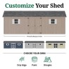 Little Cottage Co. Classic Workshop 12x24 Wood Storage Shed Kit (12x24 CWS-PC) Little Cottage Co. Classic Workshop 12x24 Wood Storage Shed Kit (12x24 CWS-PC)