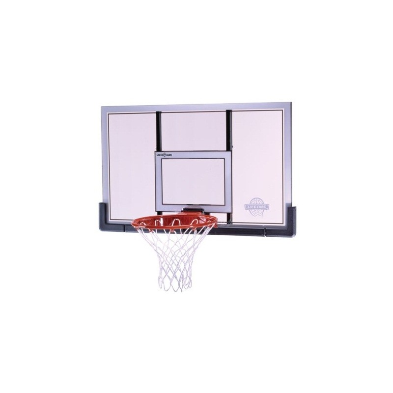 Lifetime 48 in. Shatter Proof Steel-Framed Basketball Backboard, Slam-It Pro Rim 73729