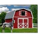 Best Barns Roanoke 16x28 Wood Storage Shed Kit (roanoke1628)