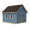 Best Barns Planner's Paradise 12x24 ALL Pre-Cut Wood Storage Shed Kit - Sliding Doors (PPARSD24) Best Barns Planner's Paradise 12x24 ALL Pre-Cut Wood Storage Shed Kit - Sliding Doors (PPARSD24)