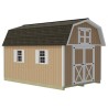 Best Barns Craftsman's Cove 10x16 Pre-Cut Barn Kit- Centered Gable Door (CCOVDG16)
