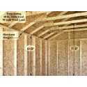 Brandon 12x12 Wood Storage Shed Kit - ALL Pre-Cut (brandon_1212)
