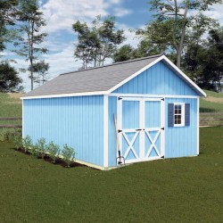 Best Barns Brandon 12x20 Wood Storage Shed Kit - ALL Pre-Cut (brandon_1220)