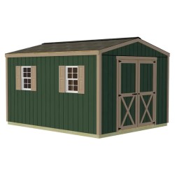 Best Barns Handmade Haven 10x16 Pre-Cut Shed Kit - Centered Gable Door (HHAVDG16)