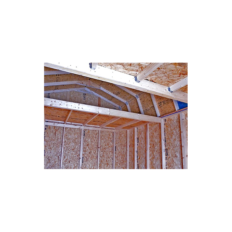 Millcreek 12x16 Wood Storage Shed Kit - ALL Pre-Cut (millcreek_1216)