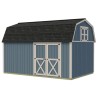 Best Barns Craftsman's Cove 10x16 Pre-Cut Barn Kit - Offset Eave Door (CCOVDE16)