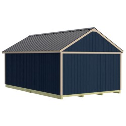 Best Barns Shedquarters 12x20 Pre-Cut Shed - Offset Gable Door (SQUADG20O)