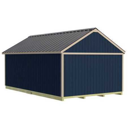 Brandon 12x20 Wood Storage Shed Kit - ALL Pre-Cut (brandon_1220) Brandon 12x20 Wood Storage Shed Kit - ALL Pre-Cut (brandon_1220)