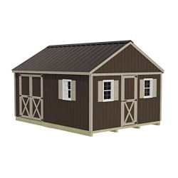 Best Barns Crafter's Connection 12x16 Pre-Cut Shed - Offset Barn & Walk-In (CCONSG16O)
