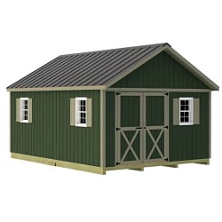 Best Barns Crafter's Connection 12x16 Pre-Cut Shed- Offset Gable Door (CCONDG16O)