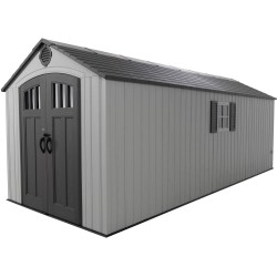 Lifetime 8x20 Outdoor Storage Shed Kit w/ Floor (60470)