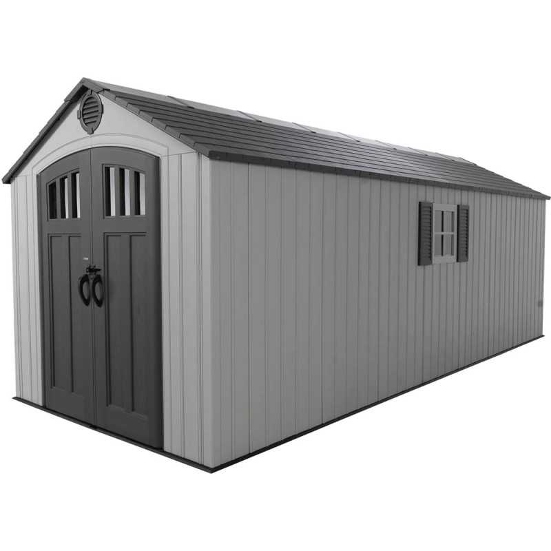 Lifetime 8x20 Outdoor Storage Shed Kit w/ Floor (60470)