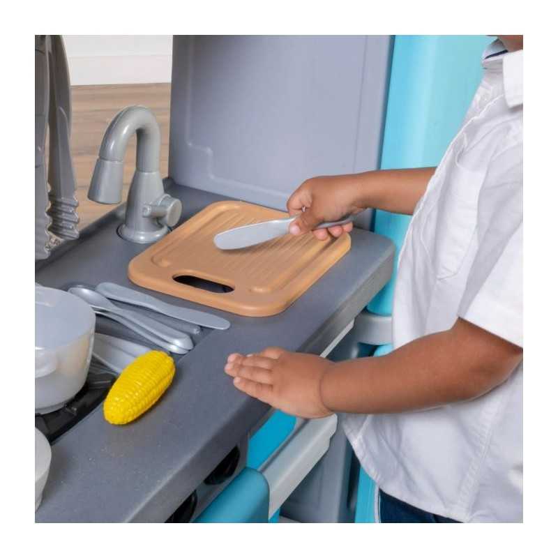 Step2 Cooking Time Kitchen Playset Kit – Kids Pretend Kitchen Set (420999)