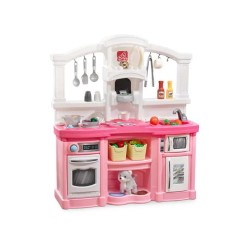 Step2 Fun with Friends Kitchen Playset for Kids Pretend Cooking & Role Play Toy - Pink (488399)
