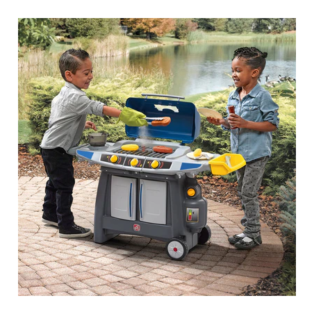 Step2 Sizzle & Smoke BBQ Grill – Kids Play Set (489899)