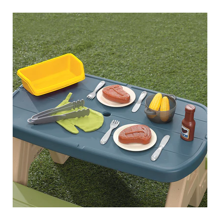 Step2 Sizzle & Smoke BBQ Grill – Kids Play Set (489899)
