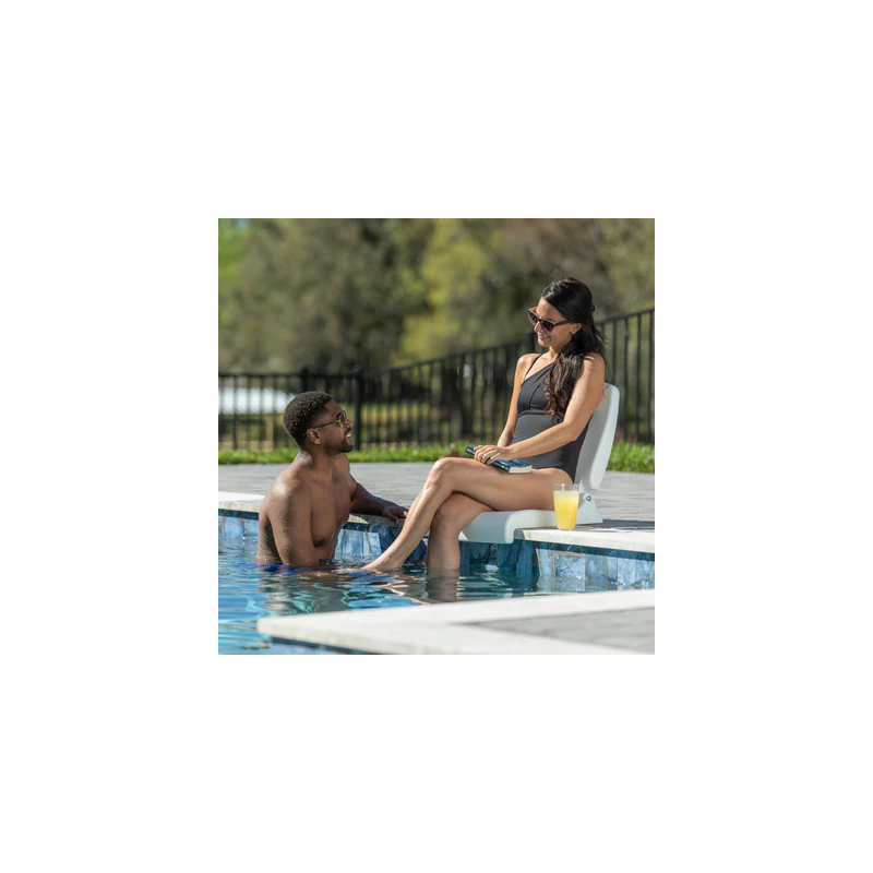 Step2 Flip Seat White Easy-Fold Beach & Camp Chair (536099)