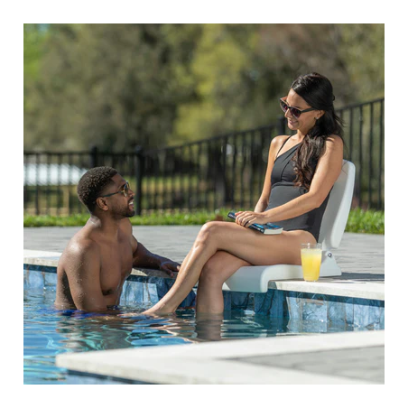 Step2 Flip Seat White Easy-Fold Beach & Camp Chair (536099)